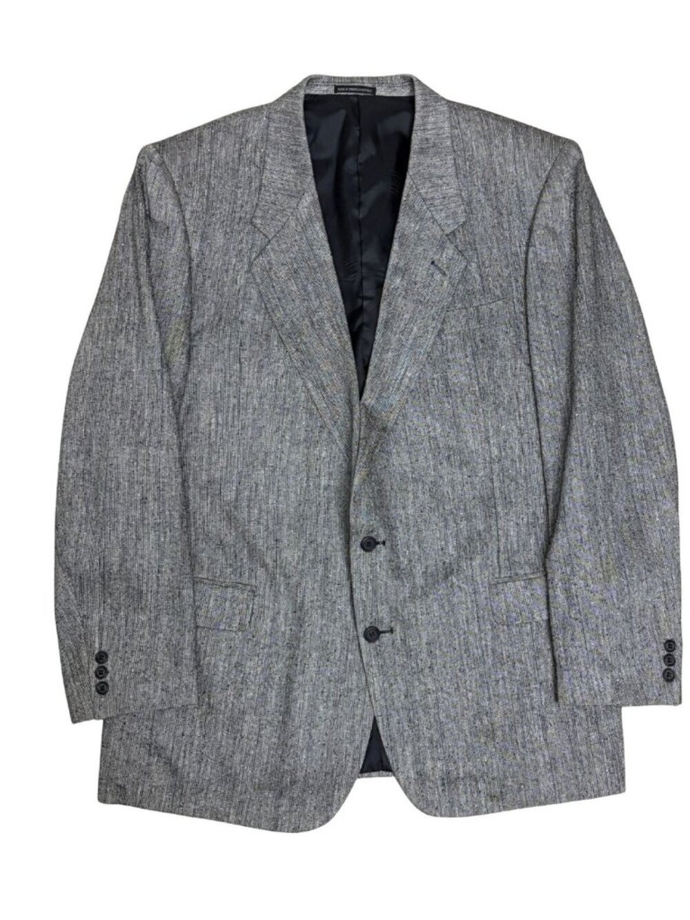 $1,500 PIERRE BALMAIN Silk Blazer Luxury Designer Business Sport Coat Jacket 46L